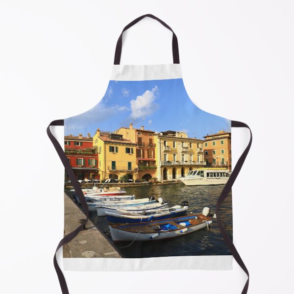 Item preview, Malcesine harbor designed and sold by annalisa56.