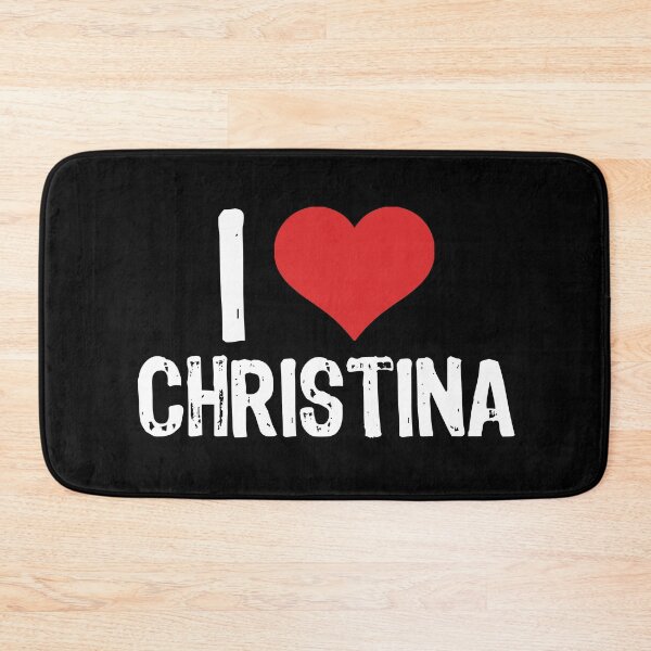 Item preview, I Love Christina designed and sold by The "I Love Everything" Shop.