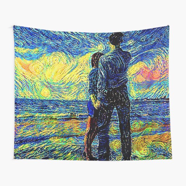 Post impressionism,post impressionism art Tapestry