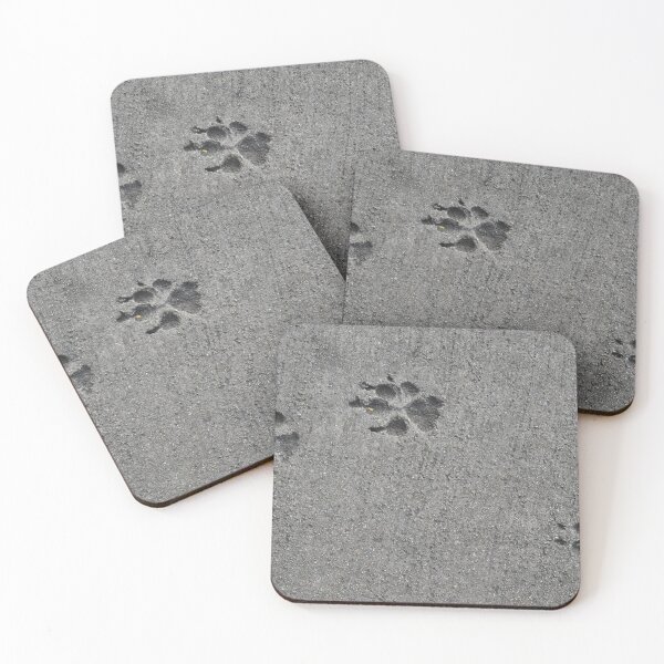 Item preview, Paw print dog in the asphalt designed and sold by groundfloors.