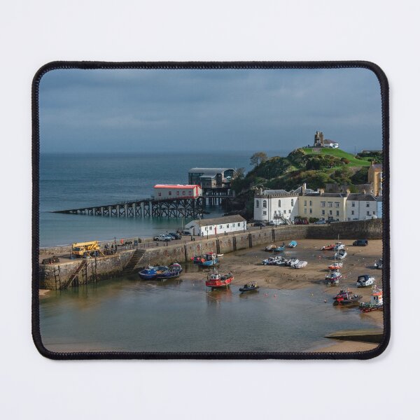 Item preview, Incoming Tide At Tenby Harbour designed and sold by RCMPhotography.
