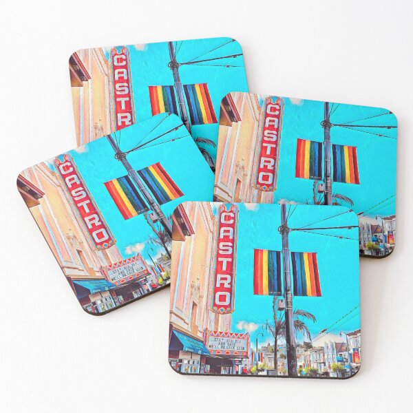 Item preview, Castro Street, San Francisco designed and sold by Sofia-Draws.