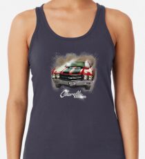 1970 Chevelle SS 454 design by UrbanHero Racerback Tank Top