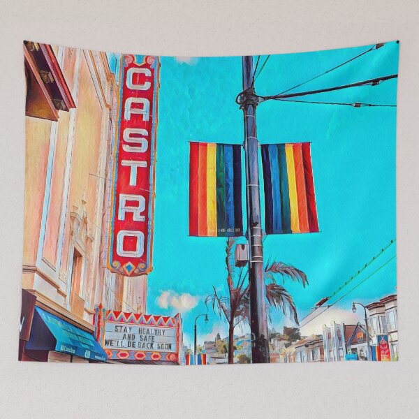 Item preview, Castro Street, San Francisco designed and sold by Sofia-Draws.