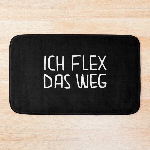 Item preview, Ich flex das weg, Lustiger Handwerker Spruch designed and sold by badlydrawnbabe.