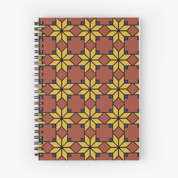 Item preview, Pattern of Diamonds and Squares in Yellow, Blue and Maroon designed and sold by ThePurpleFrog.