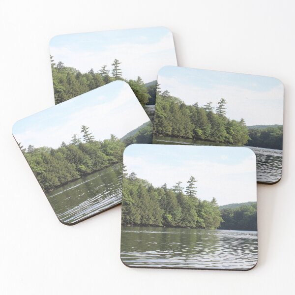 Item preview, Lake view of trees designed and sold by tanman511.