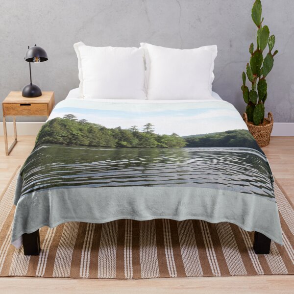 Item preview, Lake view of trees designed and sold by tanman511.