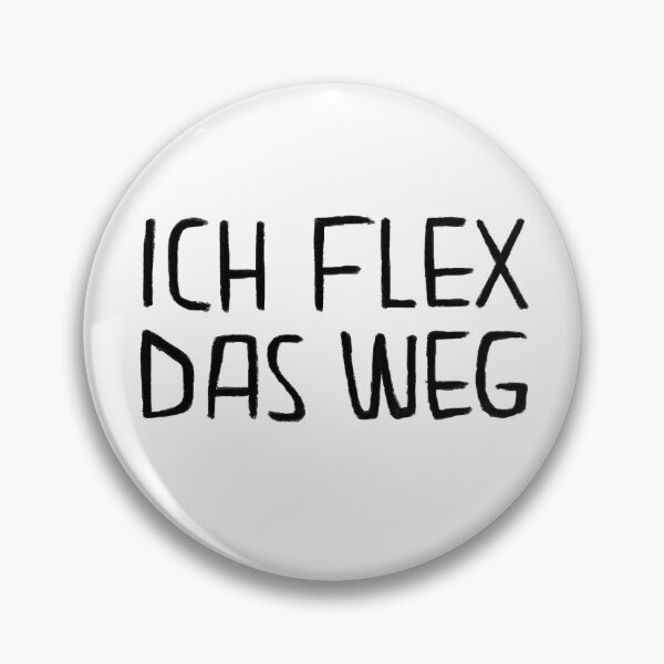 Item preview, Ich flex das weg, Lustiger Handwerker Spruch designed and sold by badlydrawnbabe.