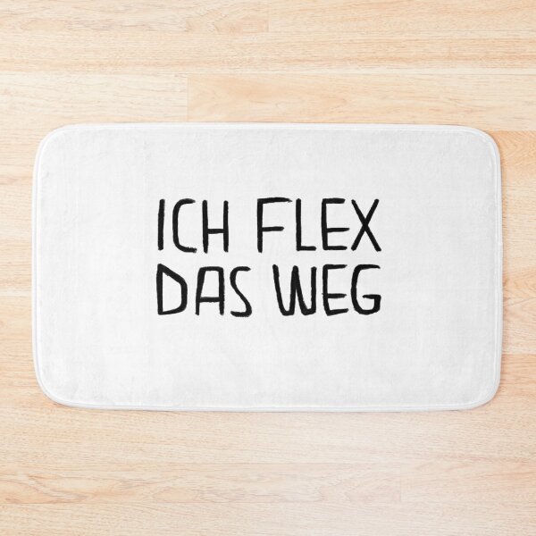 Item preview, Ich flex das weg, Lustiger Handwerker Spruch designed and sold by badlydrawnbabe.
