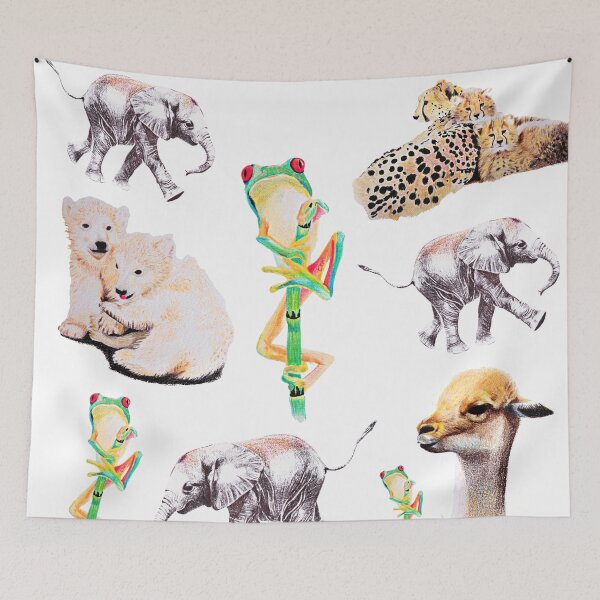 Item preview, Animal Group Pattern drawing  designed and sold by amira.