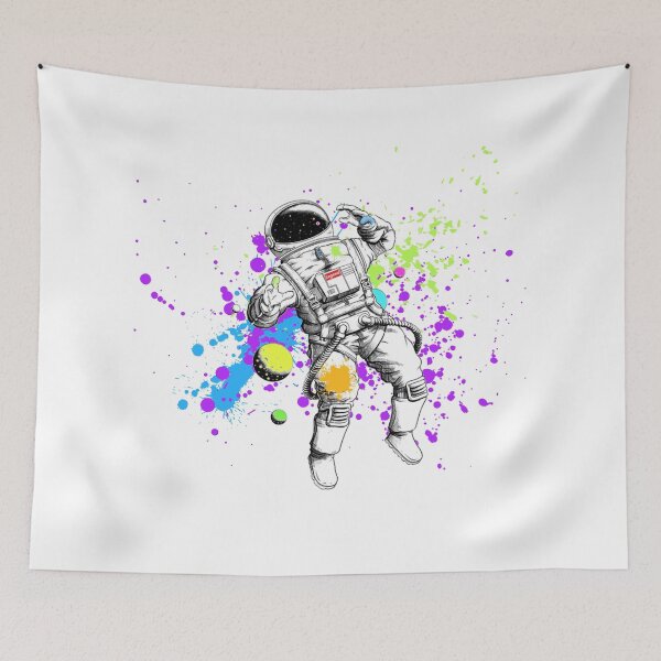 Item preview, Astronaut design | Nasa space suit | graffiti astronaut | street art designed and sold by Norse-Designs.