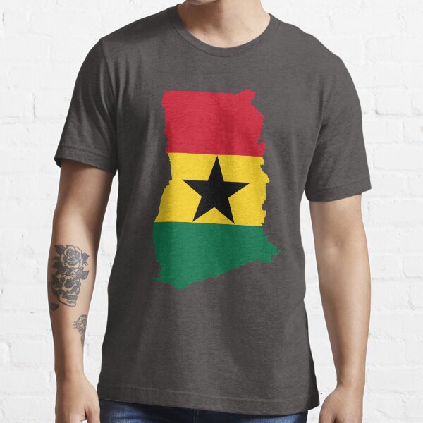 "Ghana Flag Map" Tshirt for Sale by limitlezz Redbubble republic