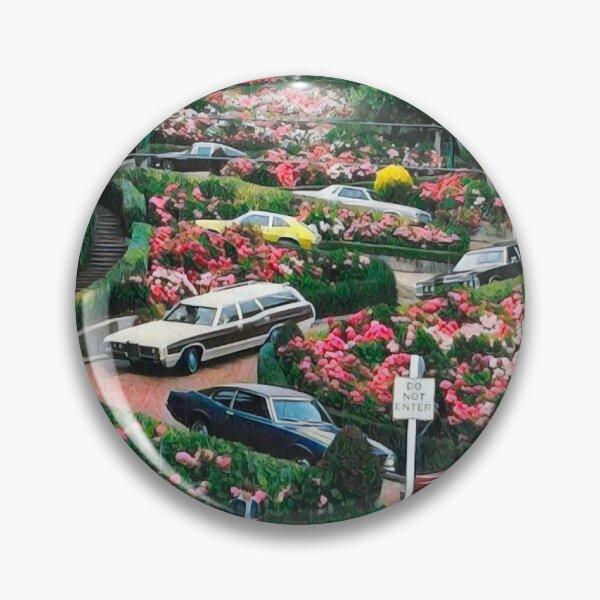 Item preview, Lombard Street, San Francisco designed and sold by Sofia-Draws.
