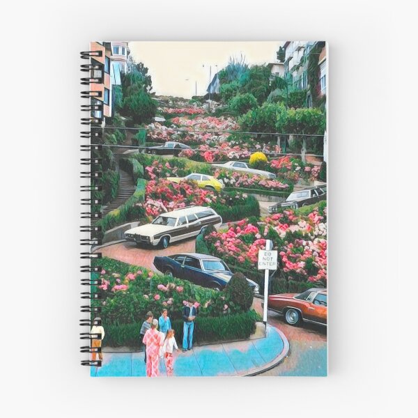 Item preview, Lombard Street, San Francisco designed and sold by Sofia-Draws.