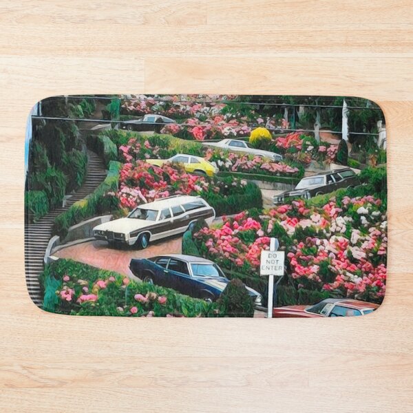 Item preview, Lombard Street, San Francisco designed and sold by Sofia-Draws.