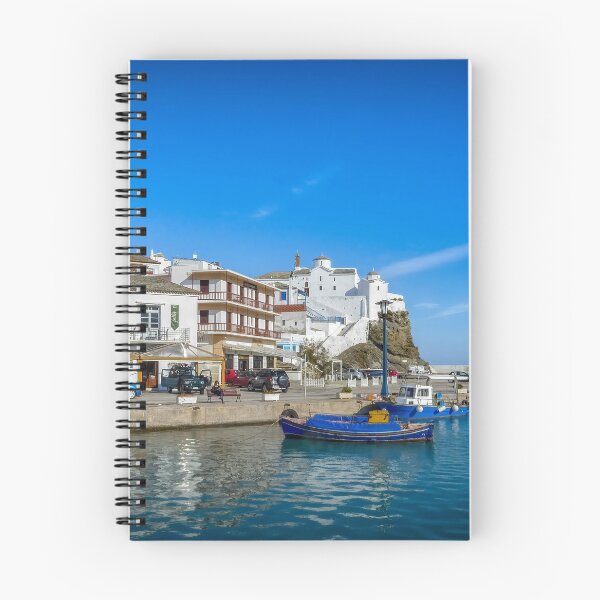 Item preview, All Quiet in Skopelos Harbour designed and sold by Viv Thompson Photography .