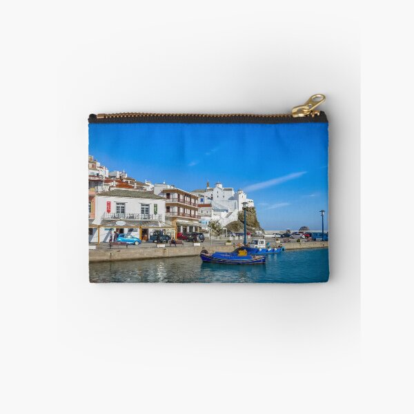 Item preview, All Quiet in Skopelos Harbour designed and sold by Viv Thompson Photography .