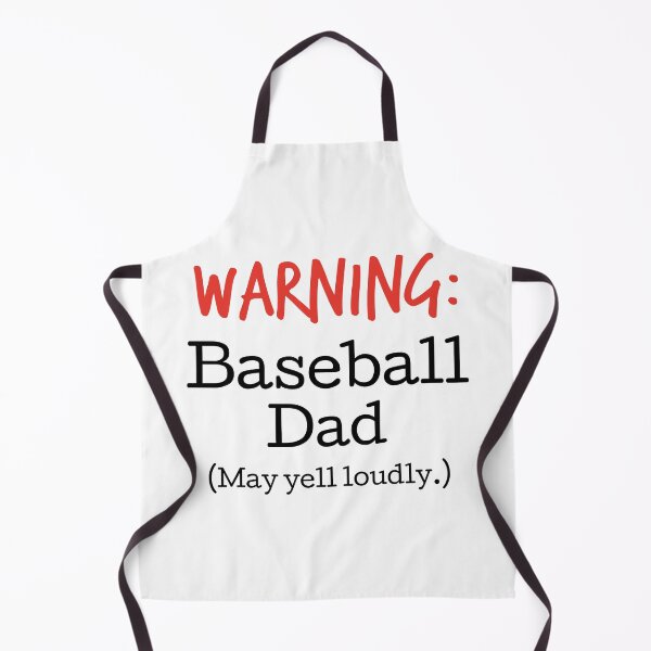 Item preview, Warning! Baseball Dad (May yell loudly.) designed and sold by hardscuffle.