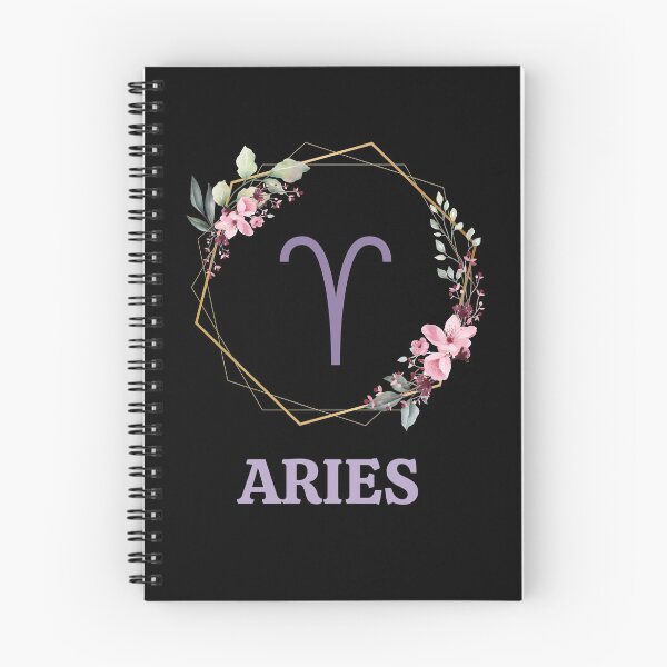 Item preview, Floral Aries Zodiac Sign designed and sold by Hellofriendco.
