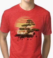Camiseta de tejido mixto Bonsai Tree Karate Dojo