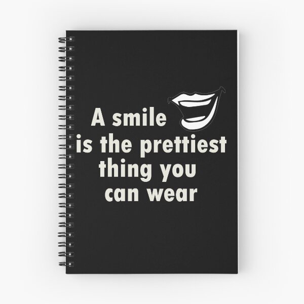 Item preview, A smile is the prettiest thing you can wear. designed and sold by ouhaga.