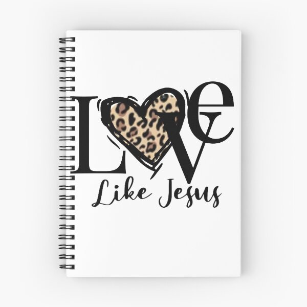 Item preview, Love Like Jesus Leopard Heart designed and sold by loveoceanair.
