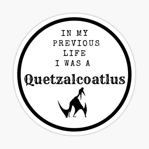 Item preview, In my previous life - Quetzalcoatlus  designed and sold by LukjanovArt.