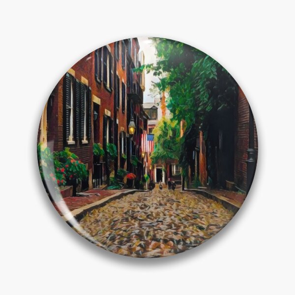 Artikelvorschau, Acorn Street, Boston entworfen und verkauft von Sofia-Draws.