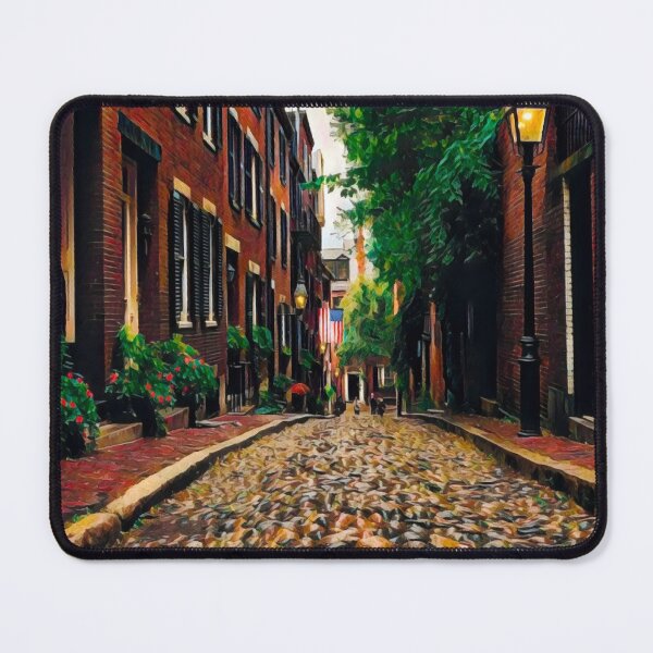 Item preview, Acorn Street, Boston designed and sold by Sofia-Draws.