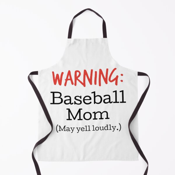 Item preview, Warning! Baseball Mom (May yell loudly.) designed and sold by hardscuffle.