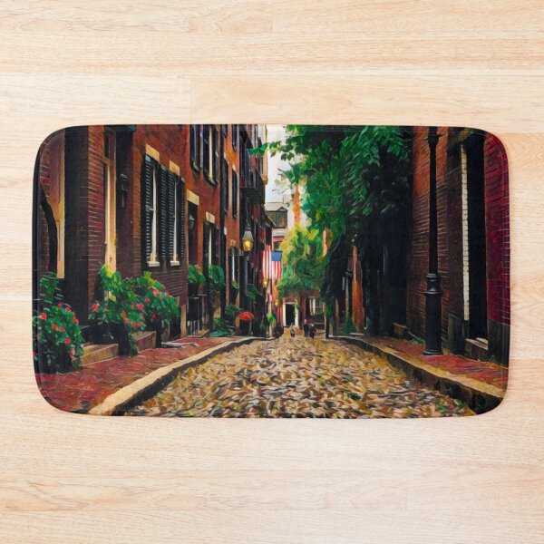 Item preview, Acorn Street, Boston designed and sold by Sofia-Draws.