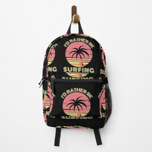 Item preview, I'd Rather Be Surfing, Vintage Surf, Beach Lifestyle, Ocean Waves, Surf Lover designed and sold by Sun Sand & Sea Art.