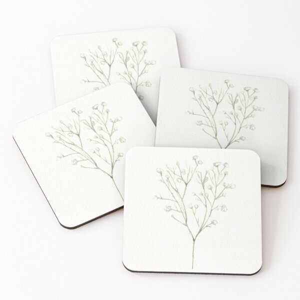 Item preview, Baby's Breath watercolour designed and sold by Adt-art.