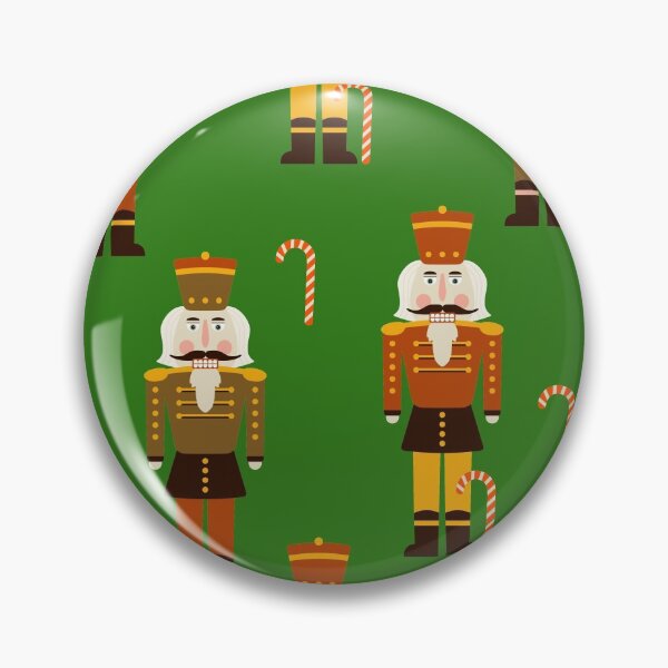 Item preview, Nutcracker Christmas pattern designed and sold by PG Illustration.