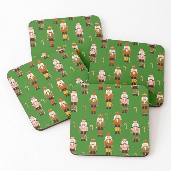 Item preview, Nutcracker Christmas pattern designed and sold by PG Illustration.