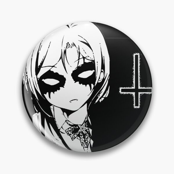 Item preview, Blacker anime girl designed and sold by cykore69.