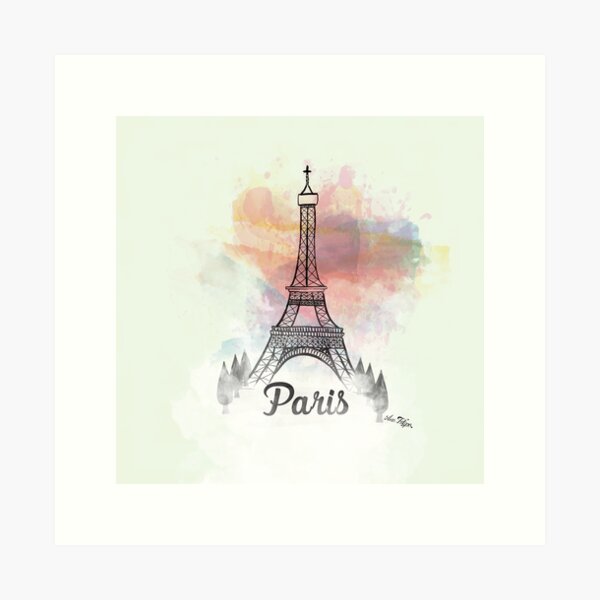 Paris mood Art Print