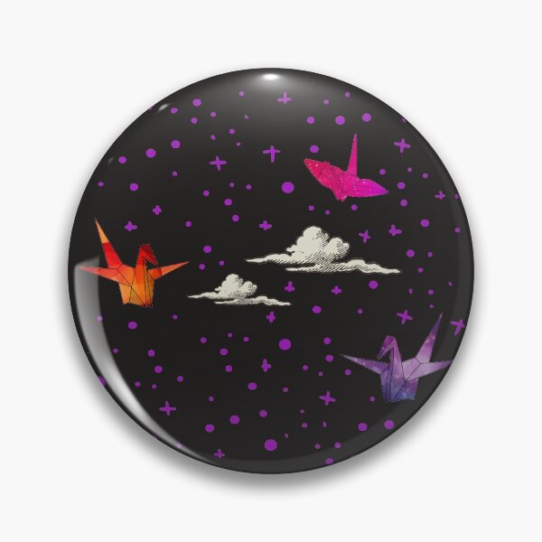 Item preview, Kawaii Origami Paper Crane Sky Art designed and sold by MrEddie10.