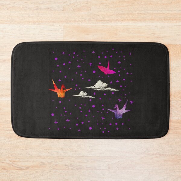 Item preview, Kawaii Origami Paper Crane Sky Art designed and sold by MrEddie10.