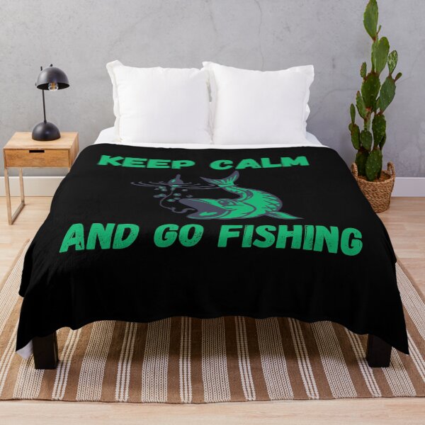 Item preview, Keep Calm And Go Fishing designed and sold by TeePartyHost.