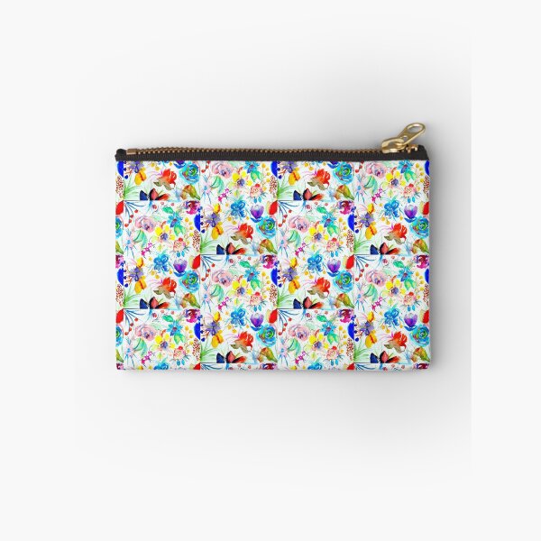 Item preview, Colorful abstract floral watercolor designed and sold by Marbelayart.