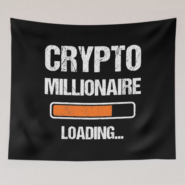 Item preview, Crypto Millionaire Loading I designed and sold by Lemon Pepper.