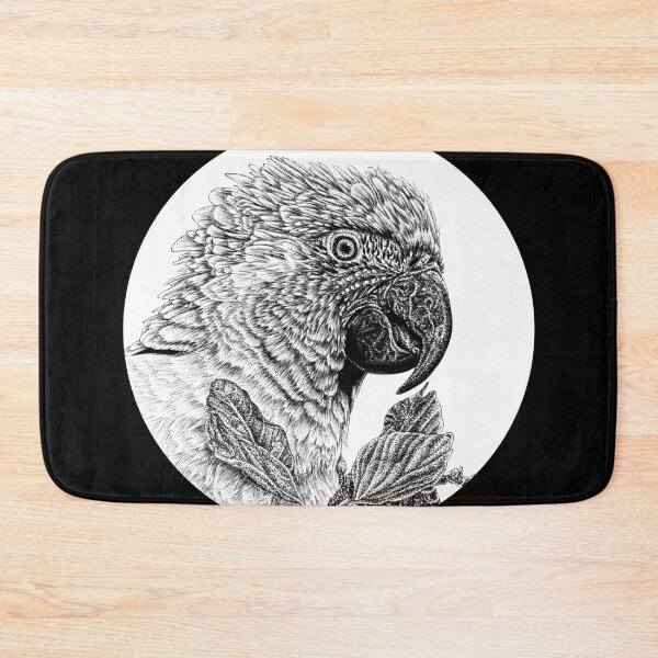 Item preview, Blue-throated macaw circle designed and sold by LorenDowding.