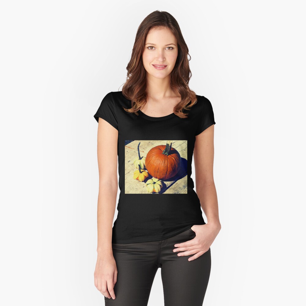 Item preview, Fitted Scoop T-Shirt designed and sold by OneDayArt.