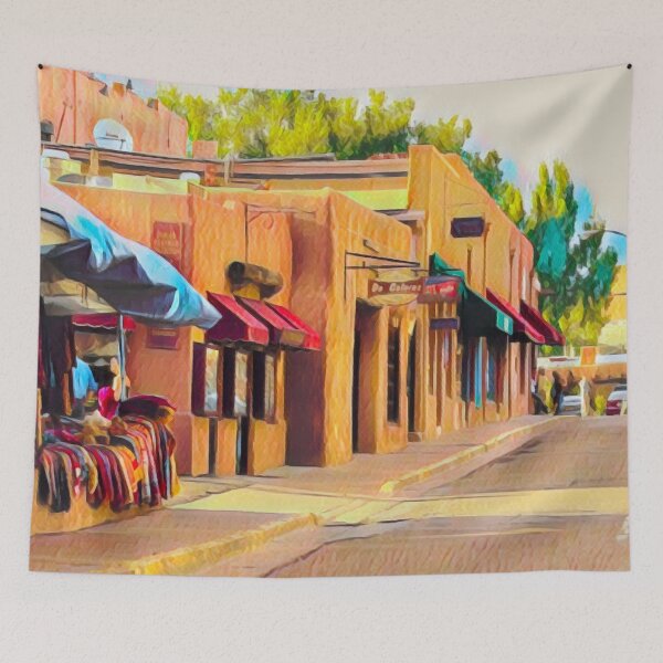 Item preview, Canyon Road, Santa Fe designed and sold by Sofia-Draws.
