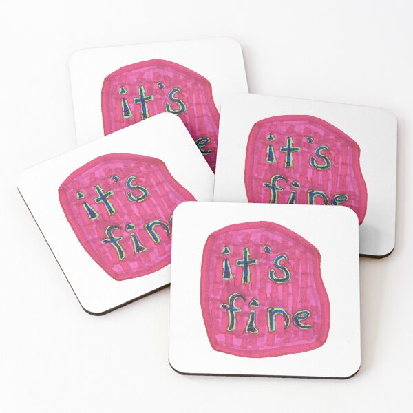 Item preview, It's Fine designed and sold by SassySpike.