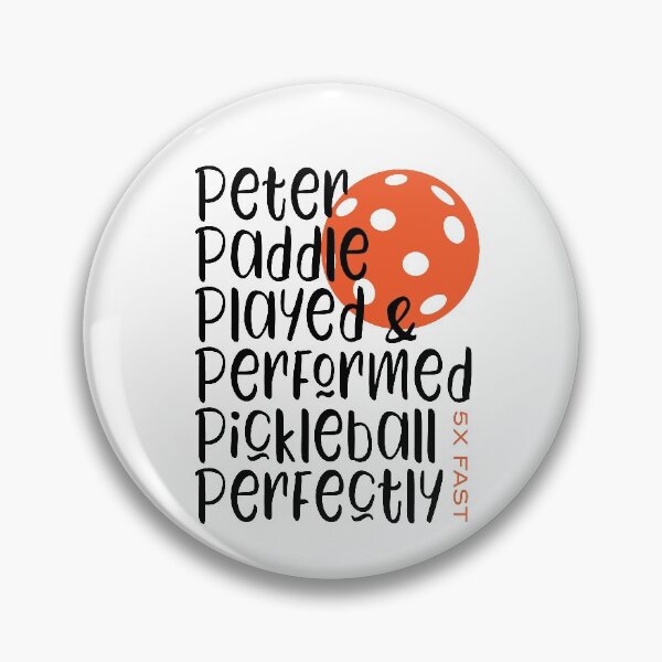 Item preview, Funny Pickleball Tongue Twister designed and sold by whyitsme.