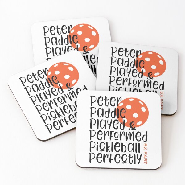 Item preview, Funny Pickleball Tongue Twister designed and sold by whyitsme.