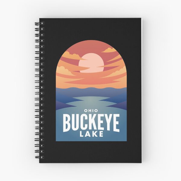 Item preview, Buckeye Lake OH Retro Sunset designed and sold by HalpinDesign.